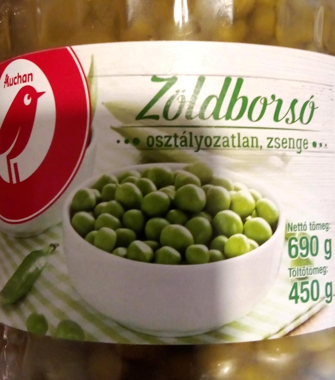 Képek - Zöldborsó osztályozatlan zsenge Auchan