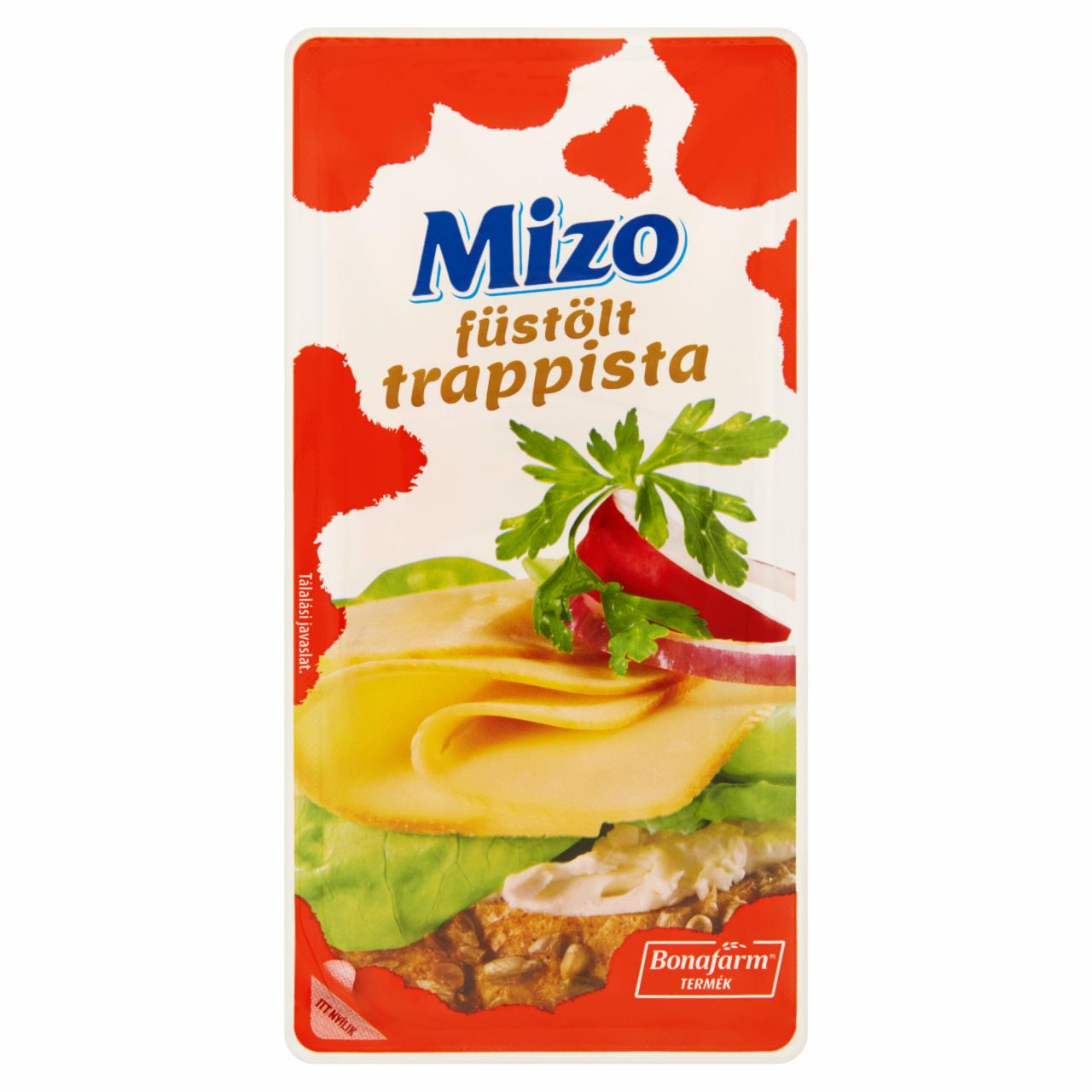 Képek - Mizo szeletelt füstölt trappista sajt 125 g