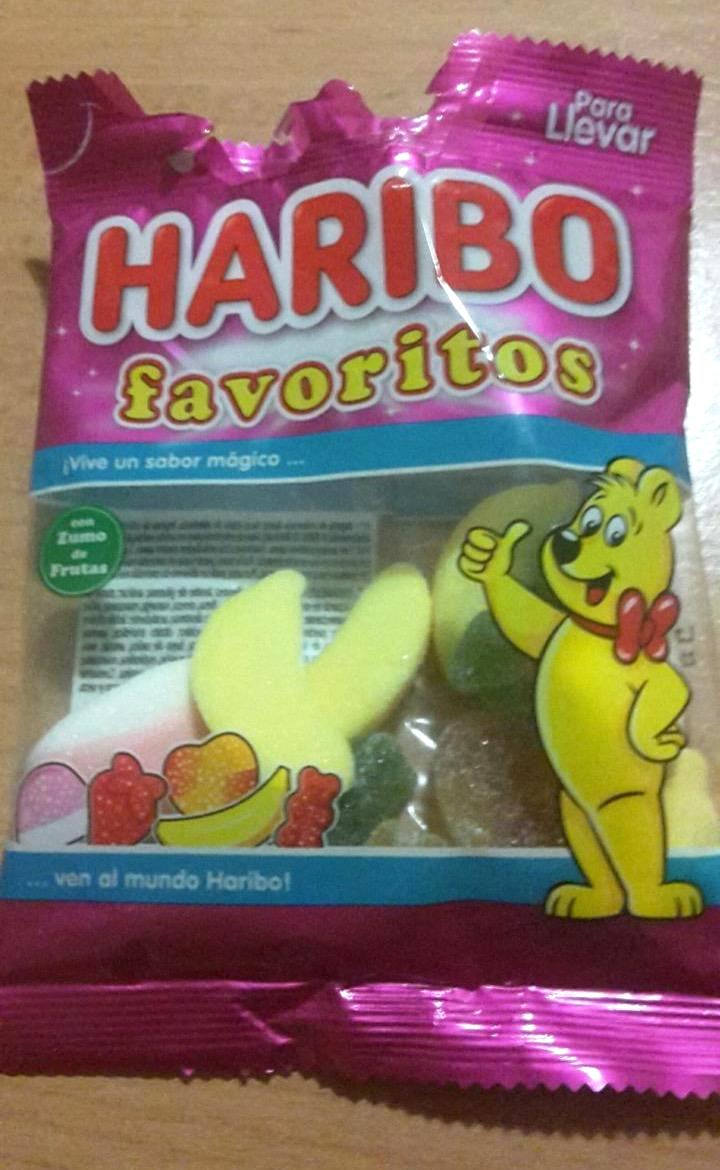 Képek - Haribo Favoritos gyümölcsízű gumicukorka 90 g