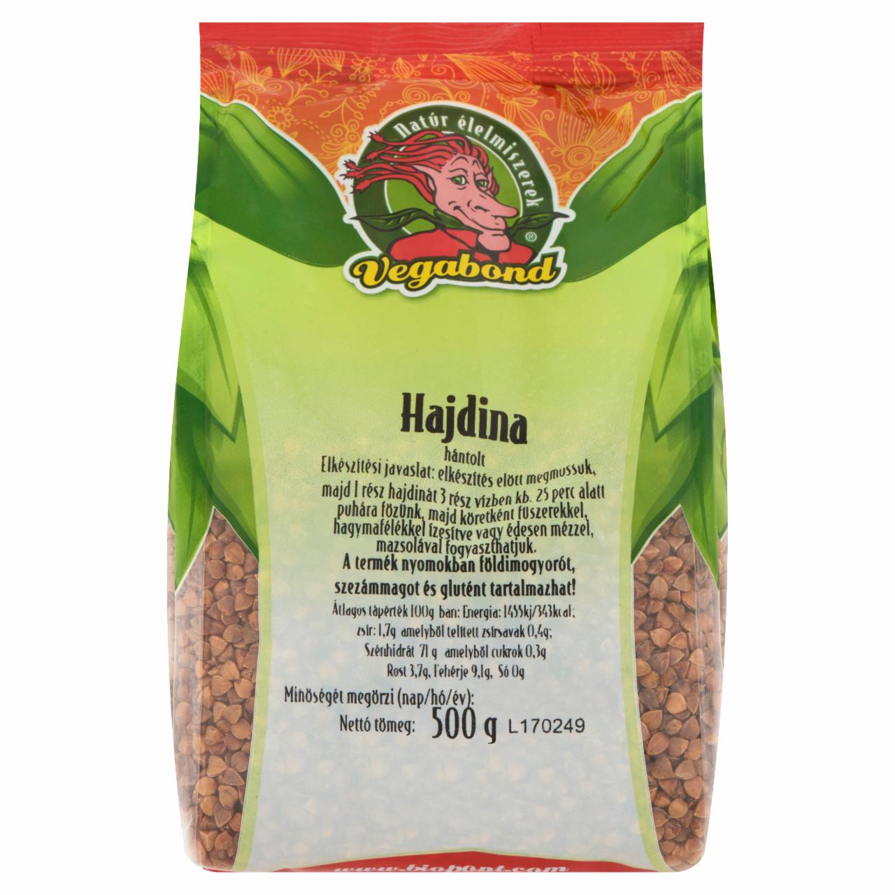 Képek - Vegabond hántolt hajdina 500 g