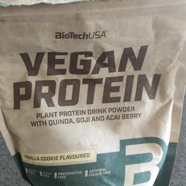Képek - Vegan protein vanilla cookie flavoured BioTechUSA