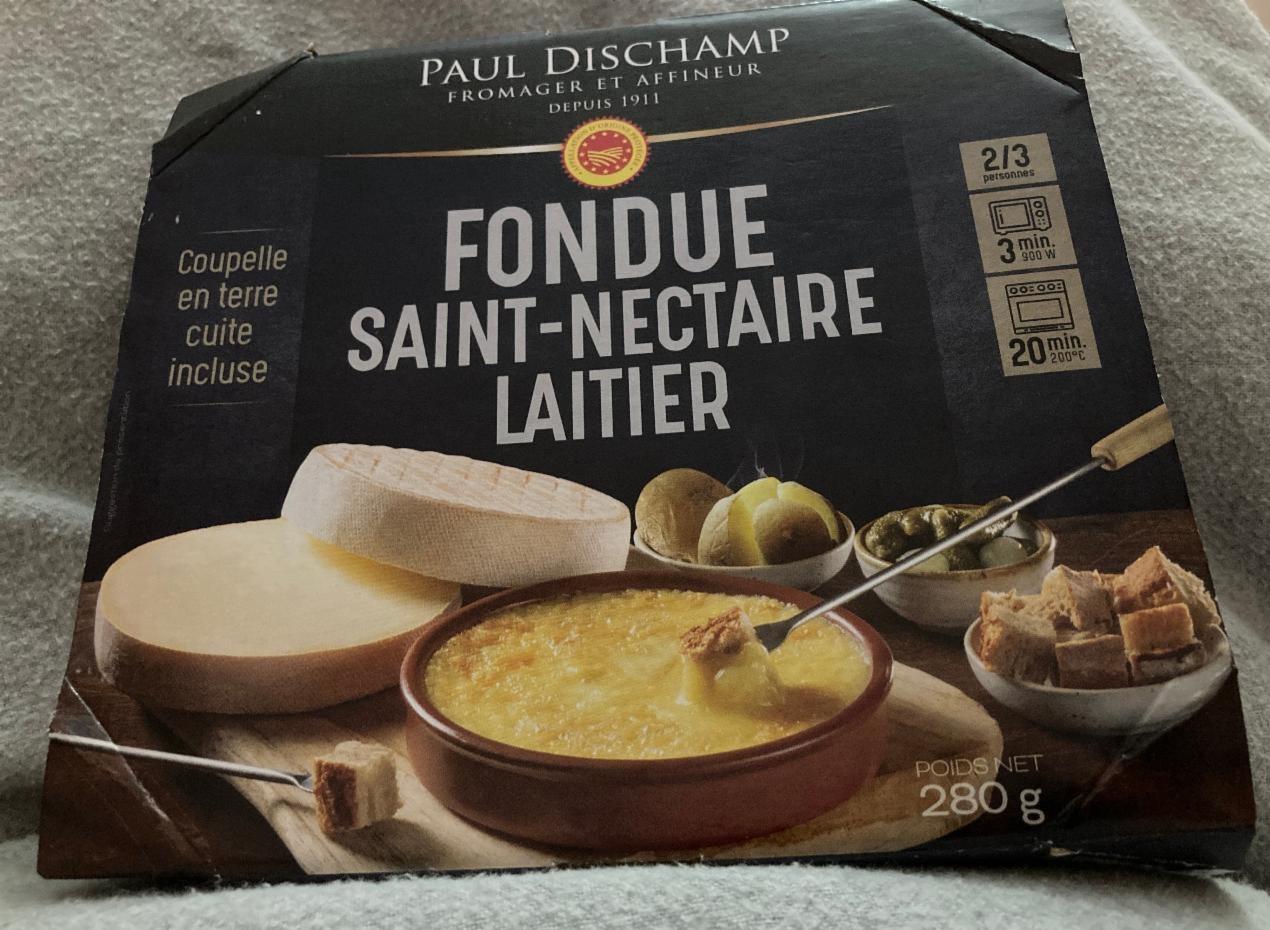 Képek - Fondue saint-nectaire laitier sajt Paul Dischamp