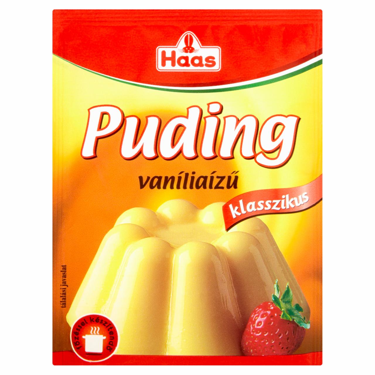 Képek - Haas Klasszikus vaníliaízű pudingpor 40 g