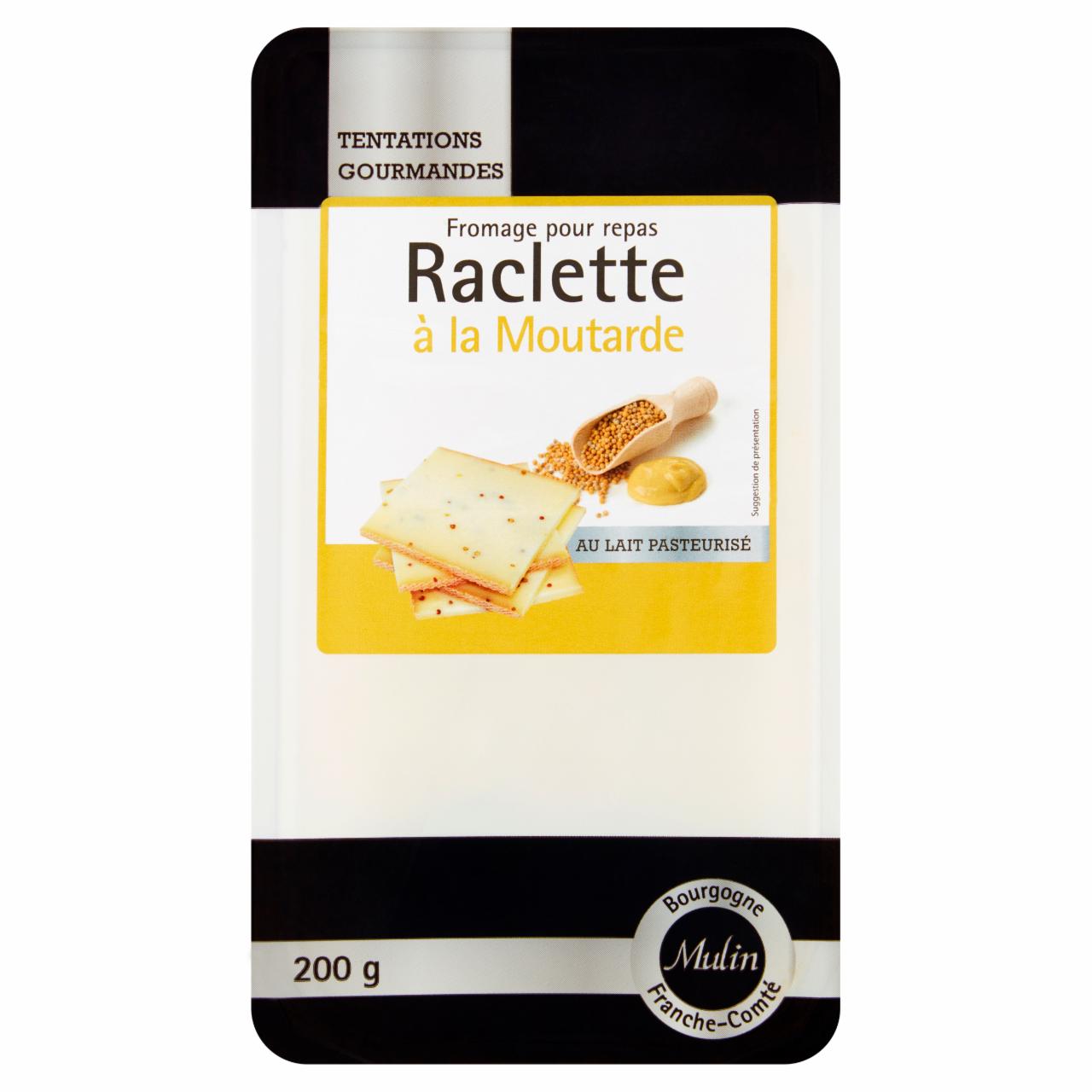 Képek - Raclette zsíros érlelt sajt mustármaggal 200 g