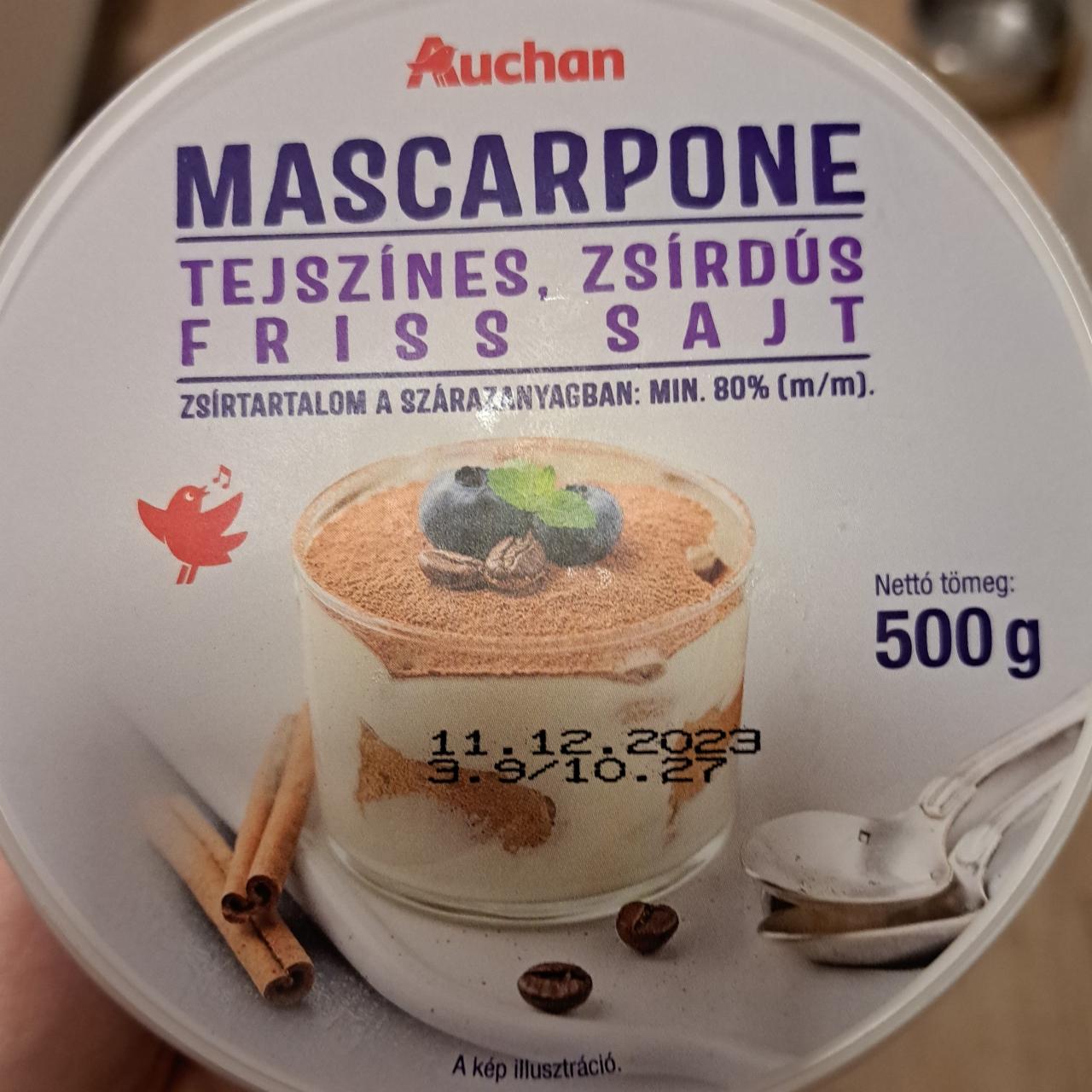 Képek - Mascarpone Auchan