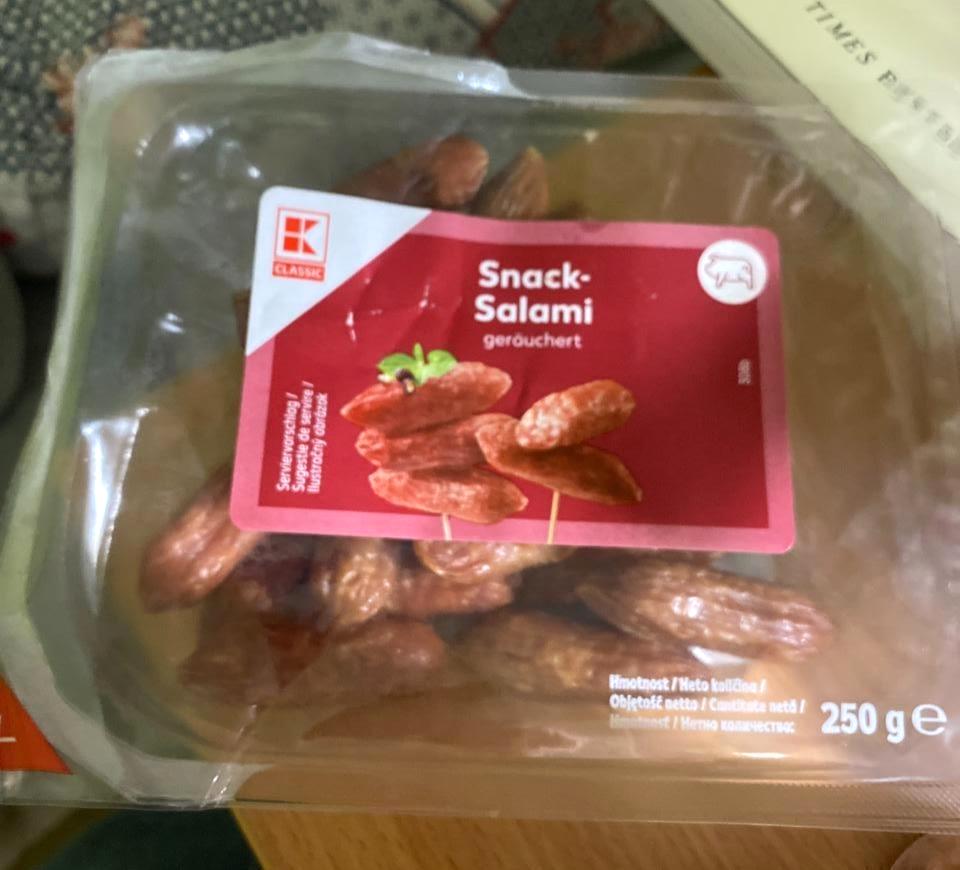 Képek - Snack salami K-Classic