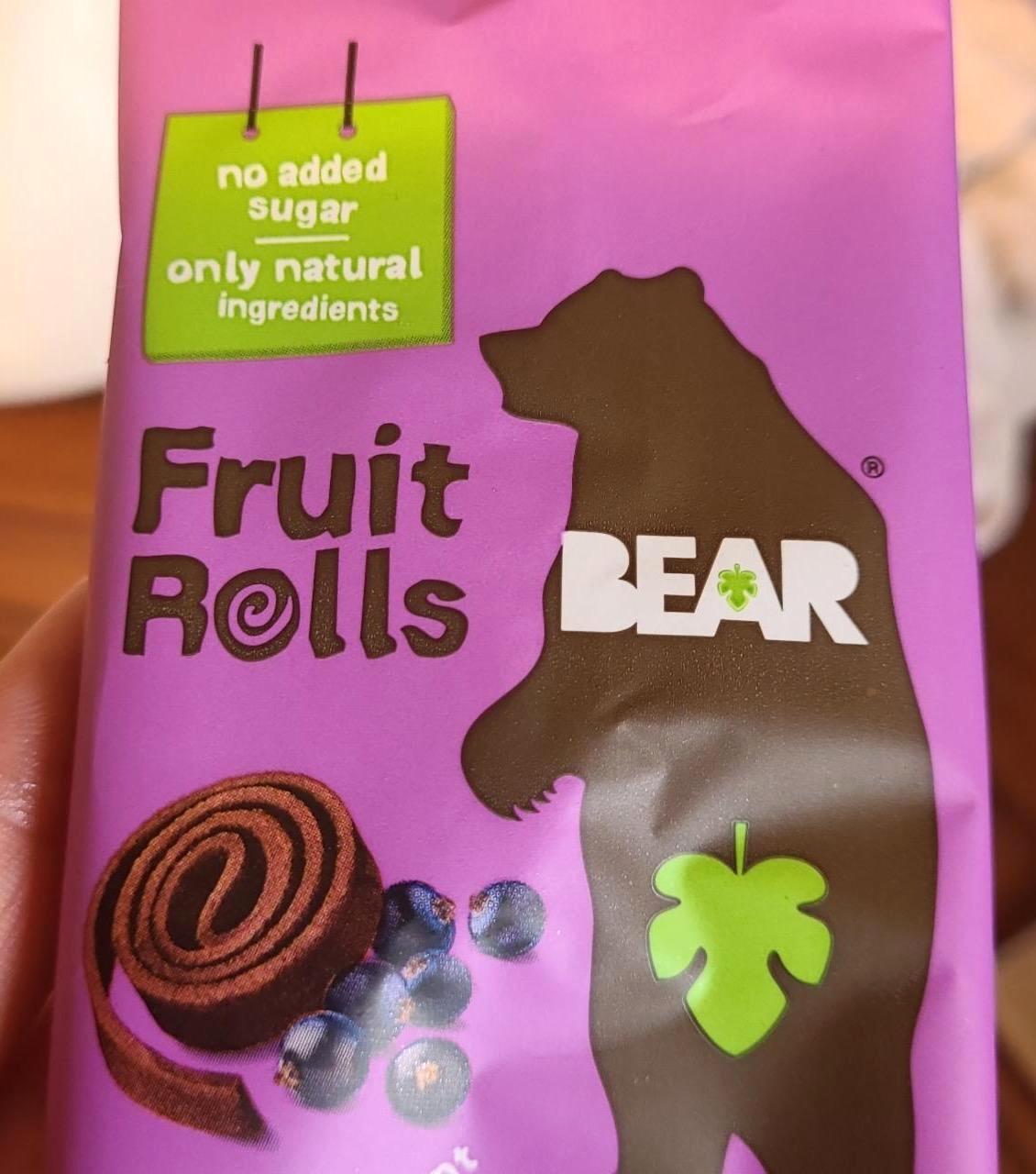 Képek - Fruit rolls Blackcurrant Bear