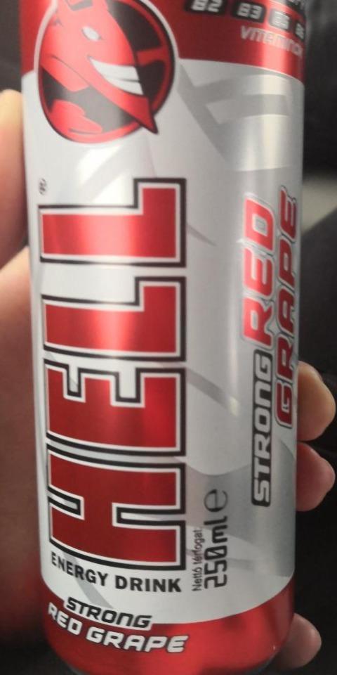 Képek - Hell Strong Red Grape energiaital