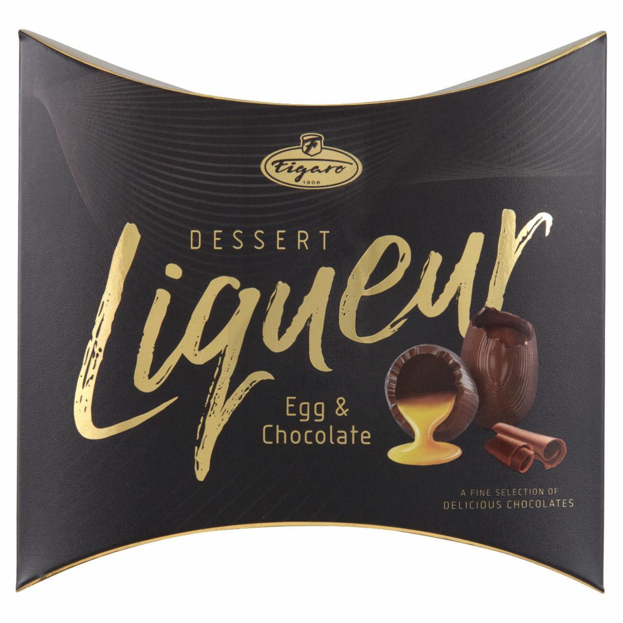 Képek - Figaro tojáslikőrös és csokoládélikőrös krémmel töltött tejcsokoládék 165 g