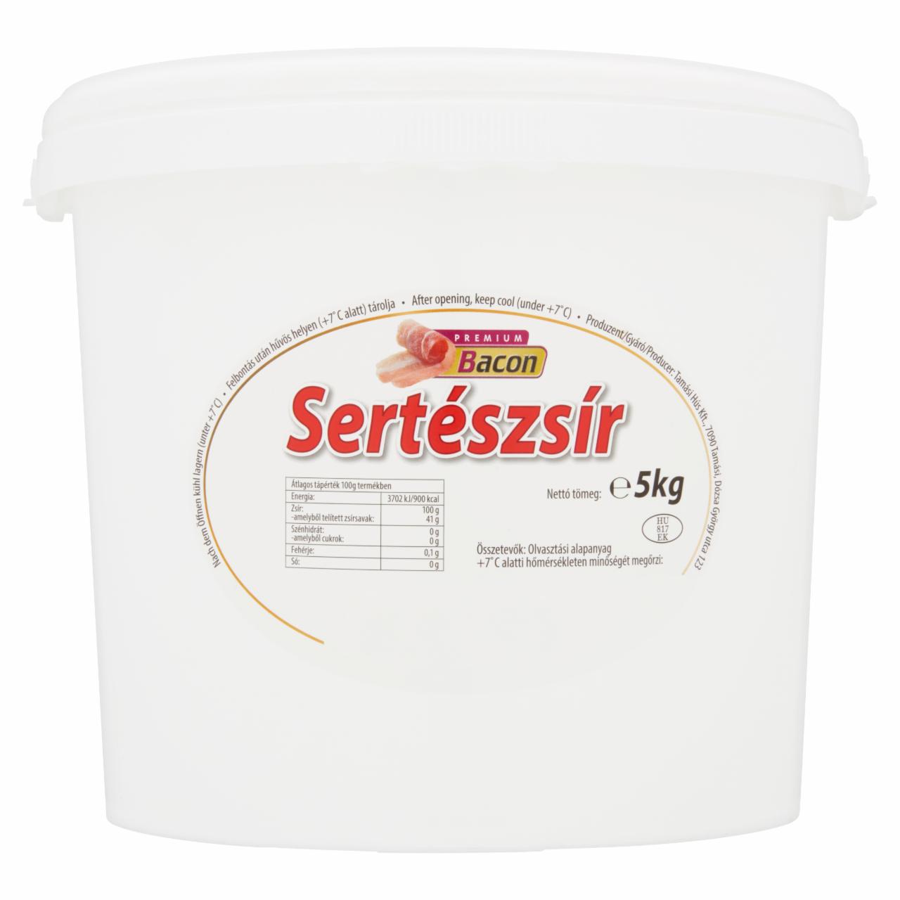 Képek - Sertészsír 5 kg