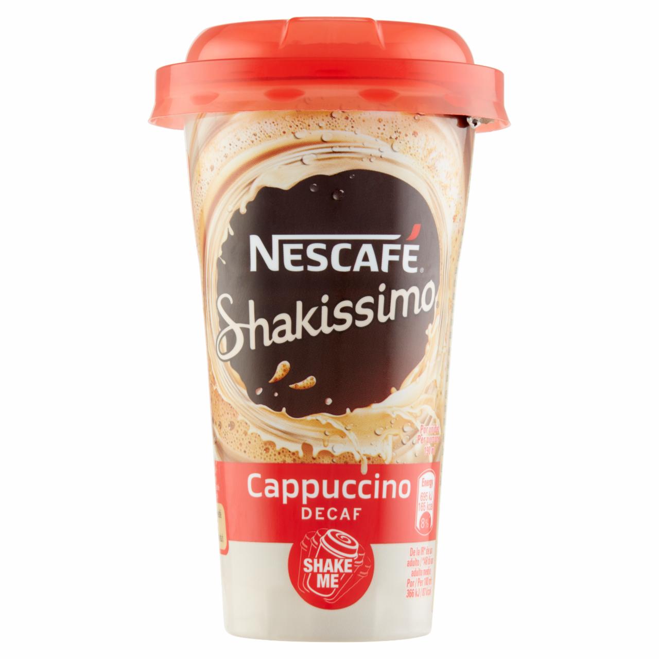 Képek - Nescafé Shakissimo zsírszegény tejkészítmény koffeinmentes kávéval és kakaóval 190 ml