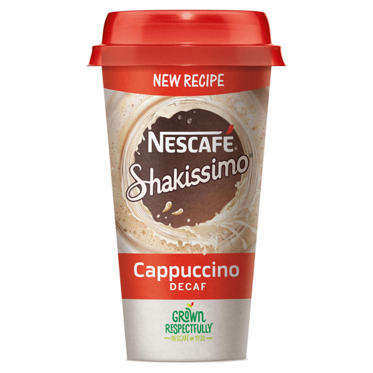 Képek - Nescafé Shakissimo zsírszegény tejkészítmény koffeinmentes kávéval és kakaóval 190 ml