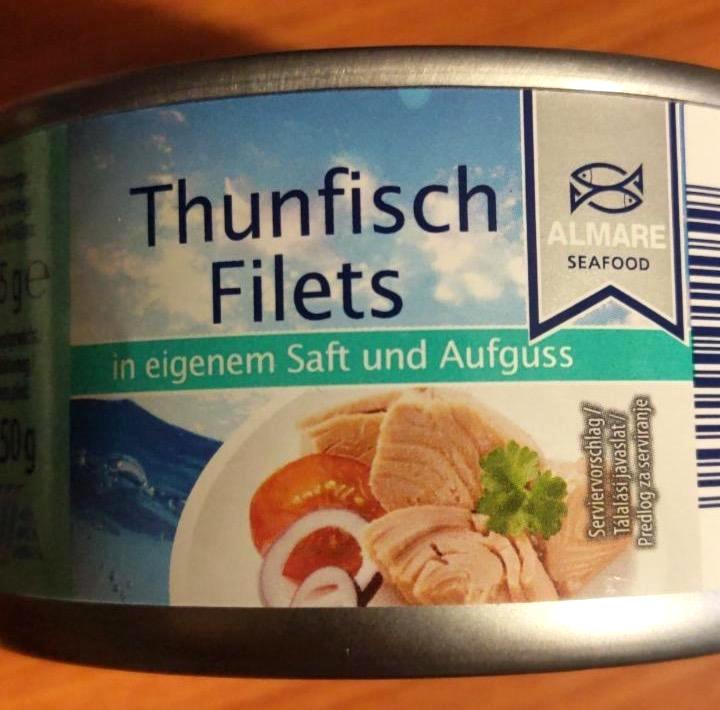 Képek - Thunfisch Filets in eigenem Saft und Aufguss Almare Seafood