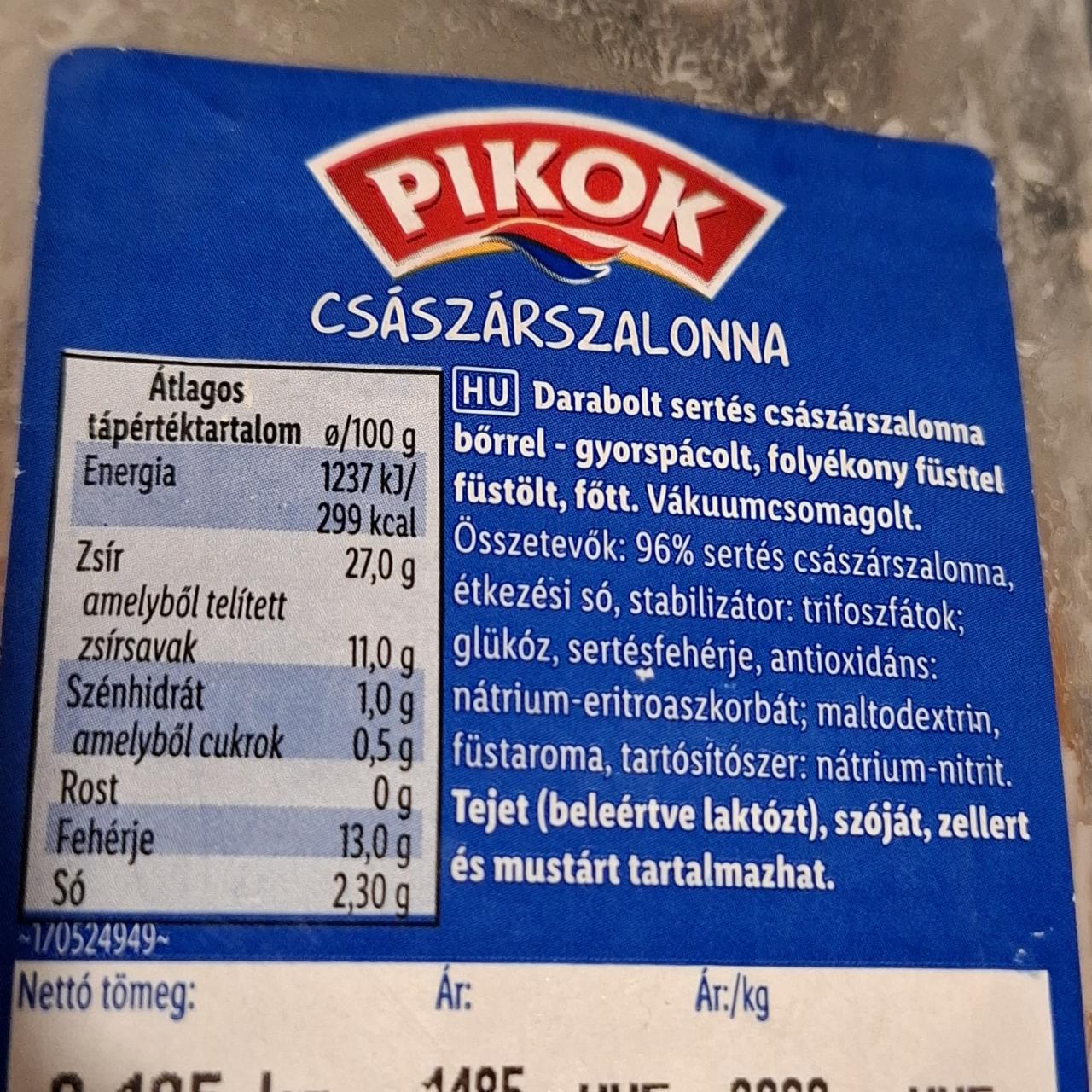 Képek - Császárszalonna Pikok