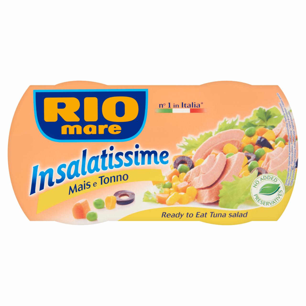 Képek - Rio Mare Insalatissime kukoricás tonhalsaláta 2 x 160 g