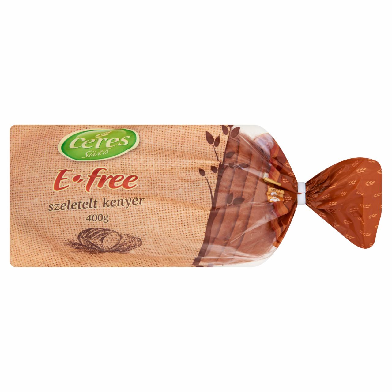 Képek - Ceres Sütő E-Free szeletelt kenyér 400 g