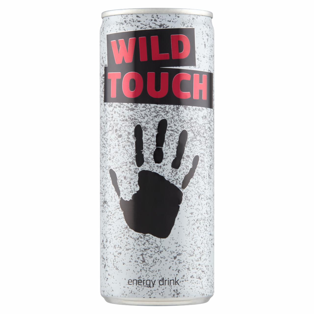 Képek - Wild Touch tutti-frutti ízű szénsavas energiaital cukorral és édesítőszerrel 250 ml