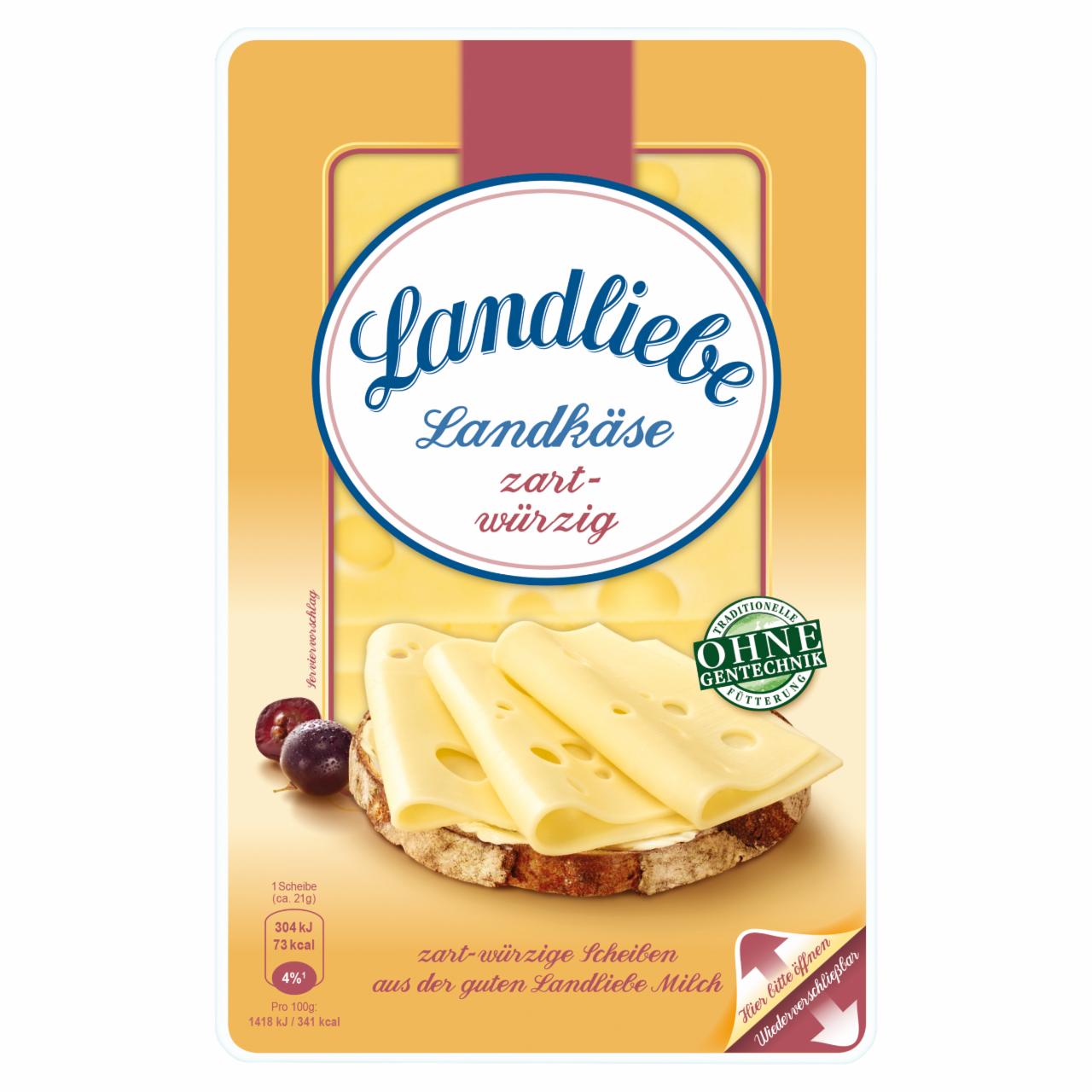 Képek - Landliebe finoman fűszeres ízű szeletelt sajt 150 g