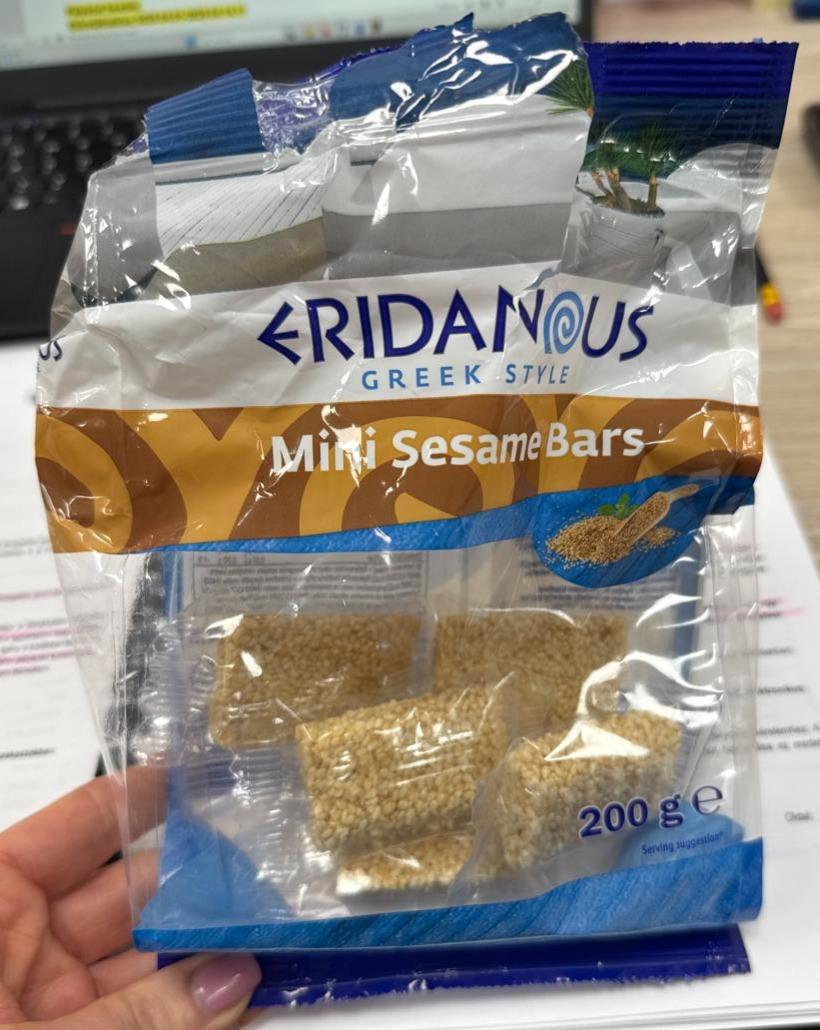 Képek - Mini sesame Bars Eridanous
