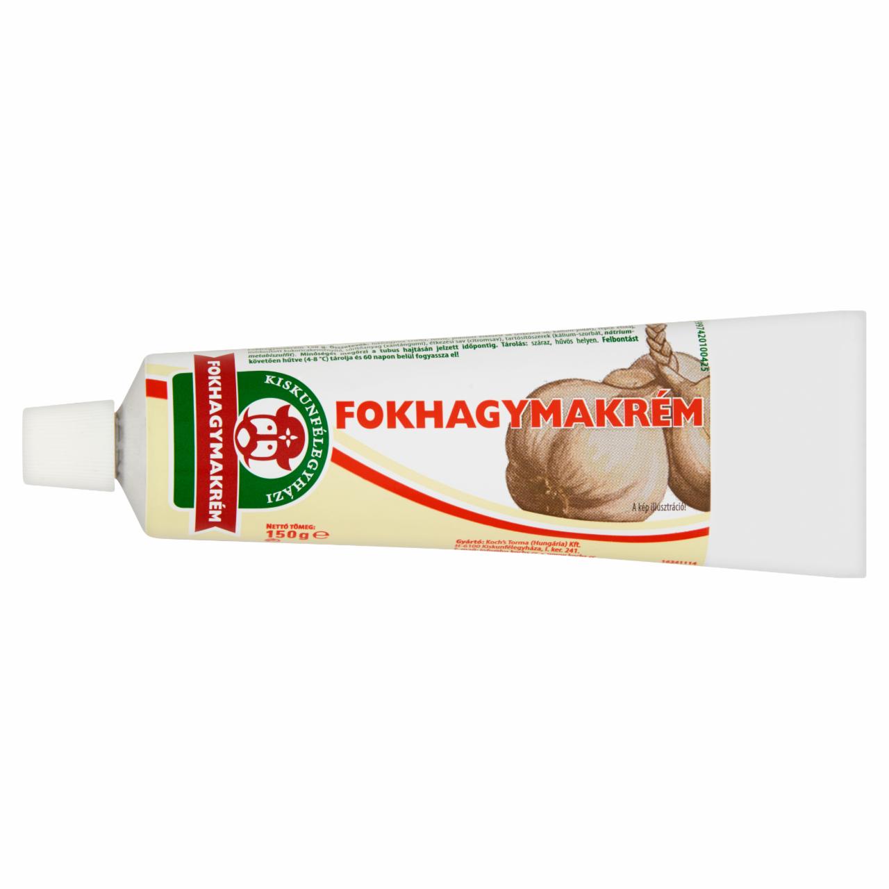 Képek - Kiskunfélegyházi fokhagymakrém 150 g