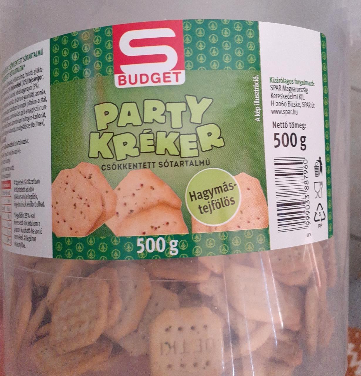 Képek - Party kréker S Budget