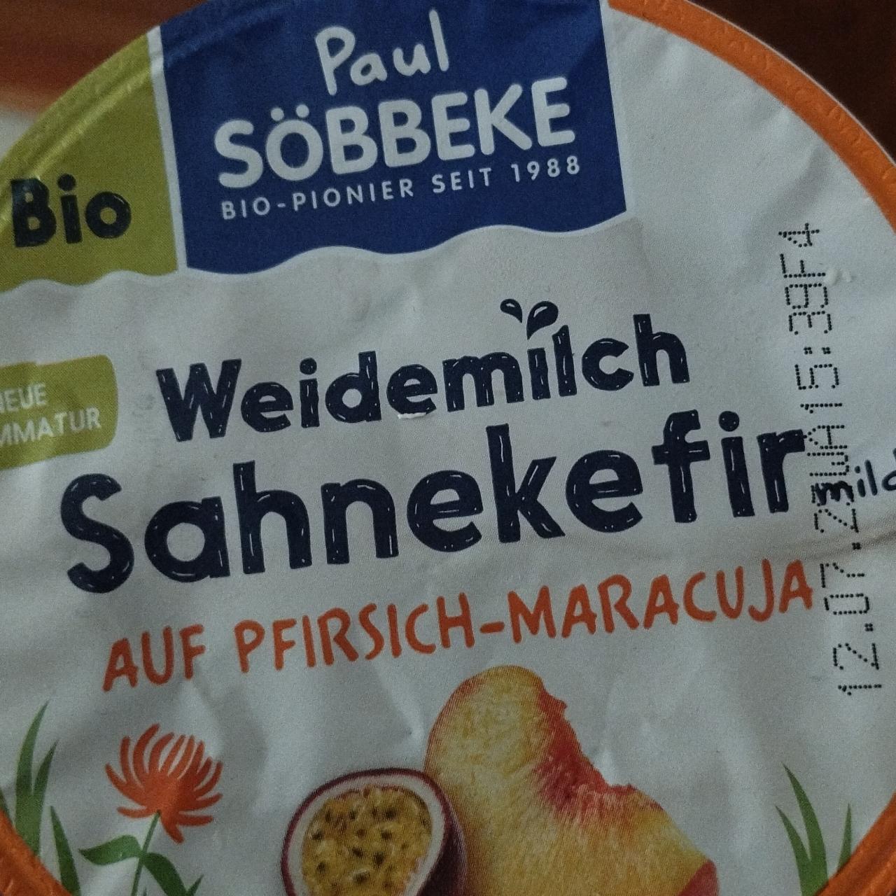 Képek - Weidemilch sahnekefir auf pfirsich-maracuja Paul Söbbeke