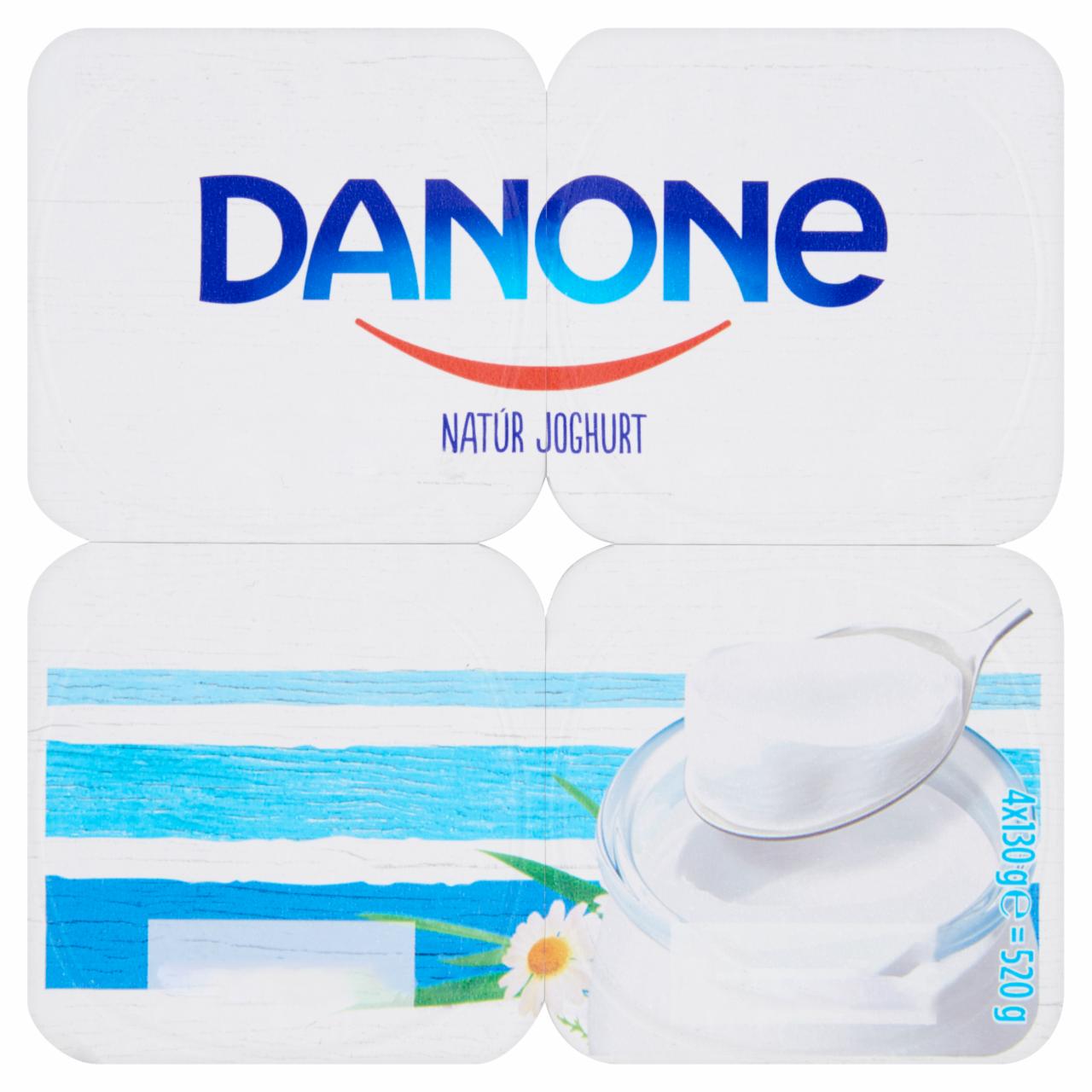 Képek - Danone natúr joghurt 4 x 130 g