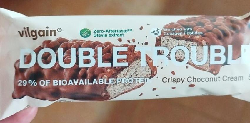 Képek - Double trouble crispy choconut cream Vilgain