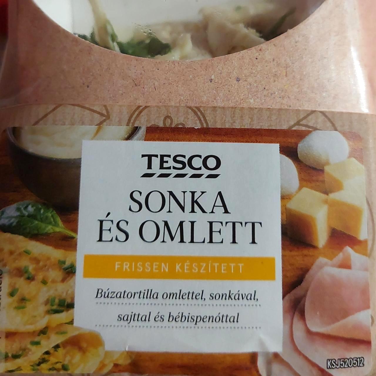 Képek - Sonka és omlett tortilla Tesco