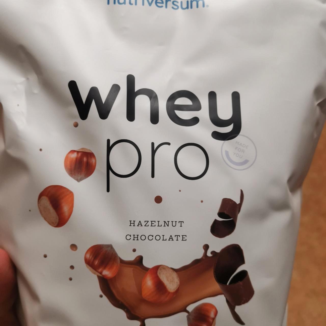 Képek - Whey pro csoki mogyoró Nutriversum