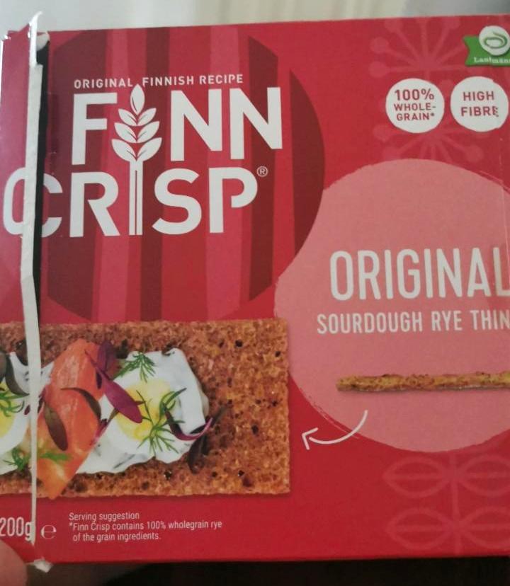 Képek - Vékony ropogós teljes kiőrlésű kenyér Finn Crisp