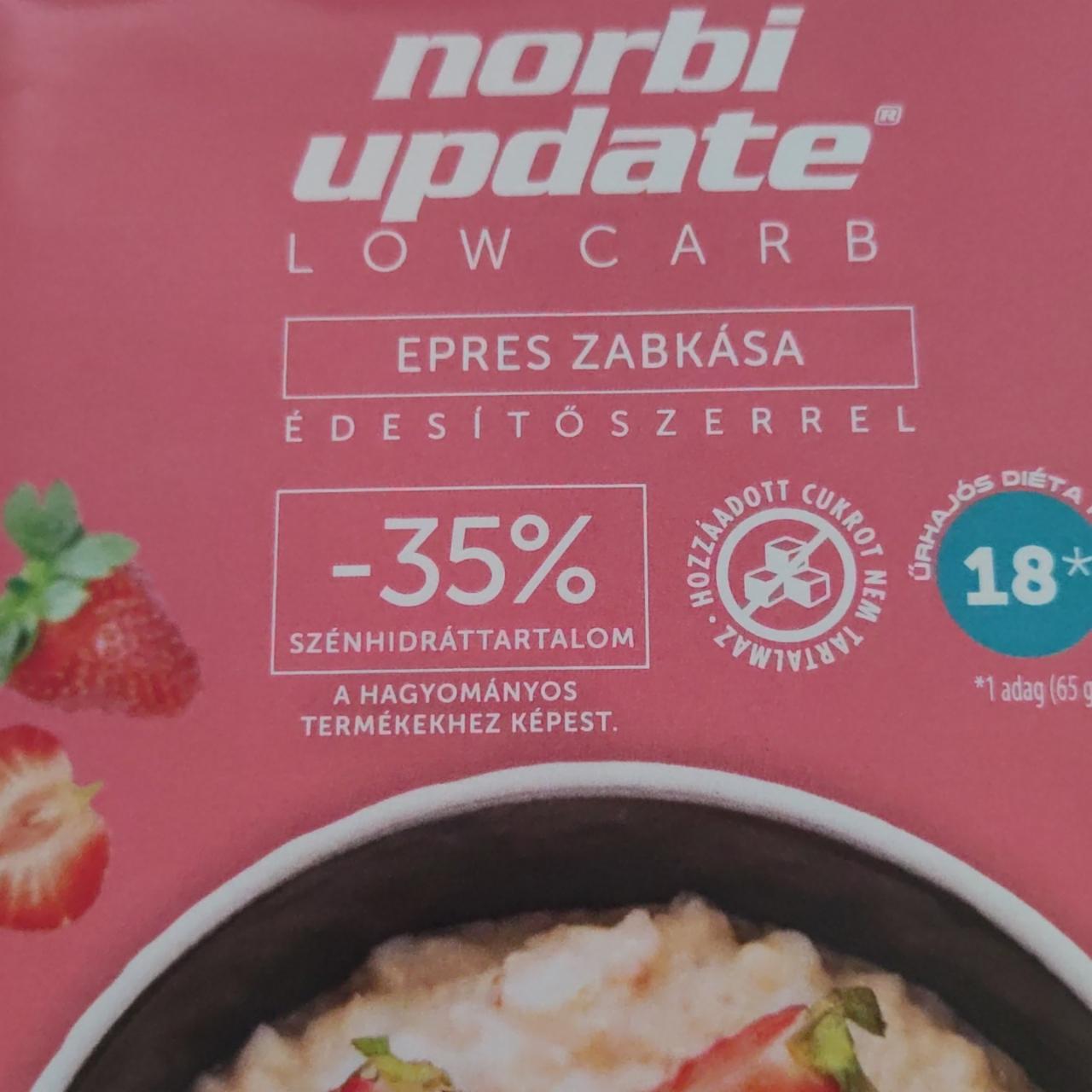 Képek - Low Carb epres zabkása édesítőszerrel Norbi Update