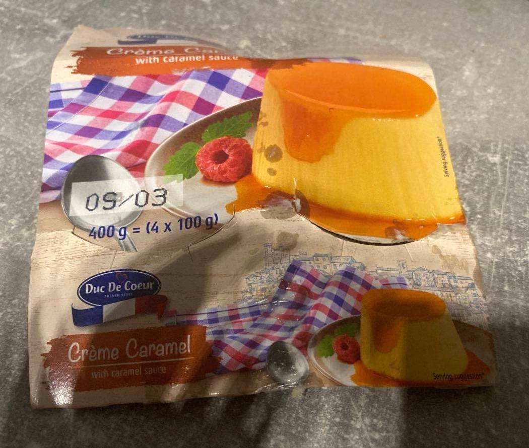 Képek - Créme caramel with caramel sauce Duc de Coeur