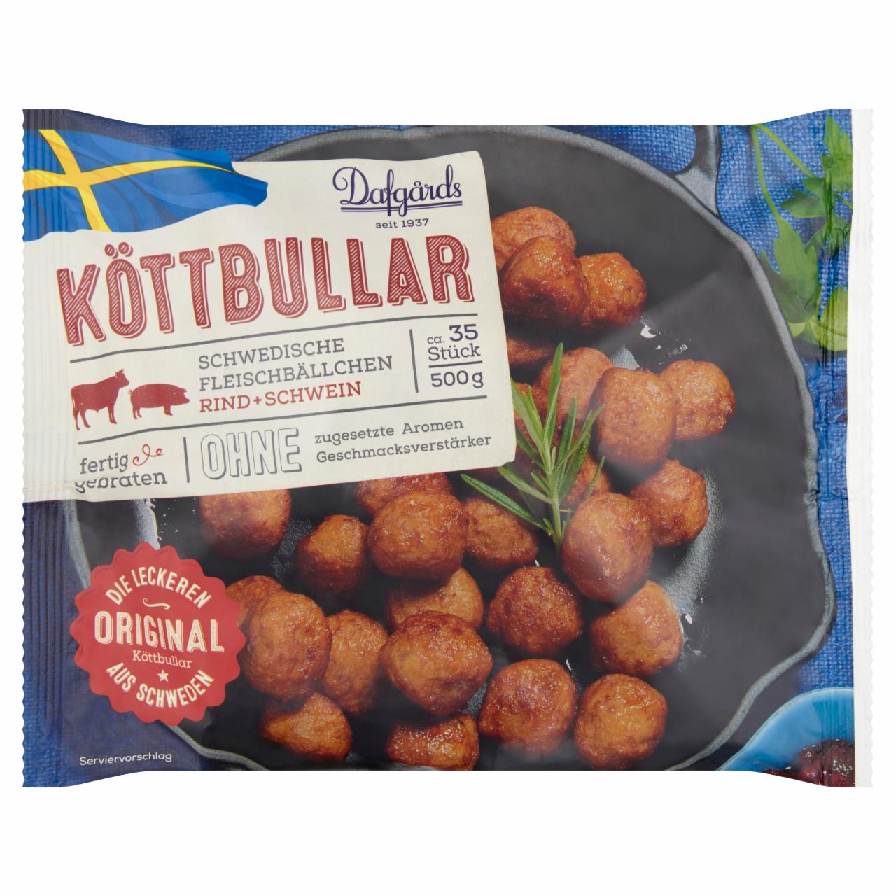 Képek - Dafgårds svéd húsgolyó marha és sertéshúsból 14 db 500 g