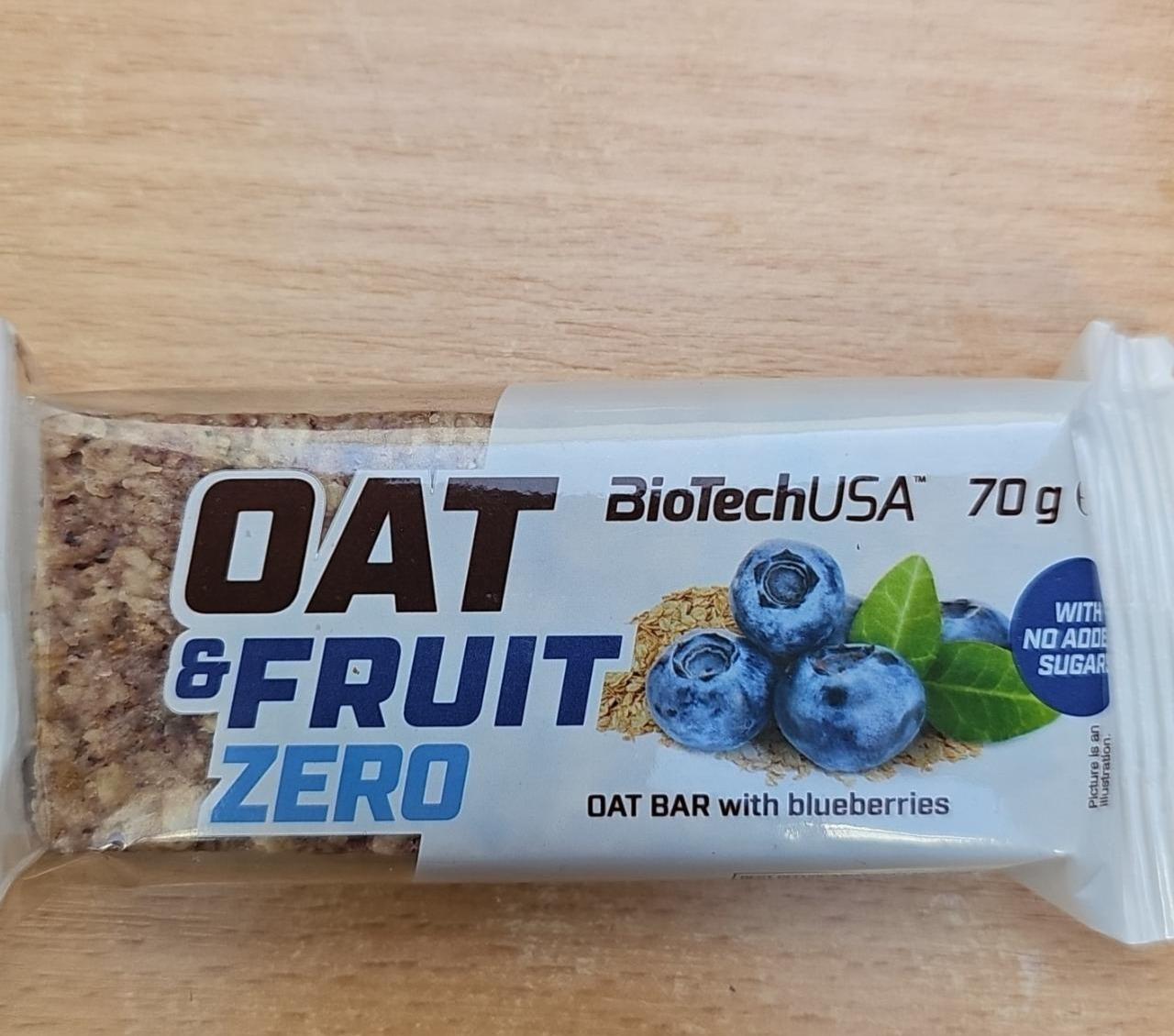 Képek - Oat & fruit zero with blueberries BioTechUSA