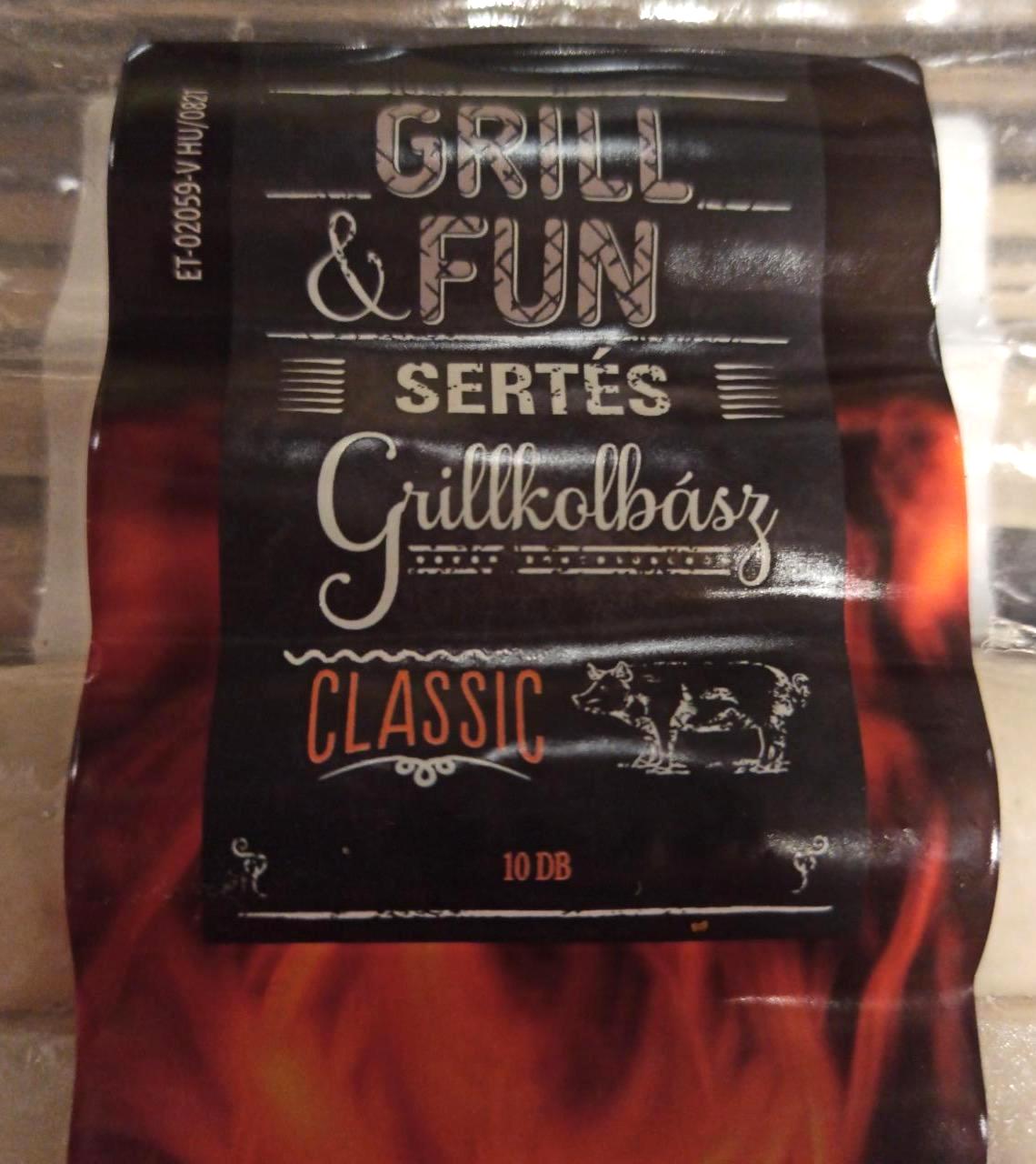 Képek - Sertés grillkolbász Classic Grill & Fun