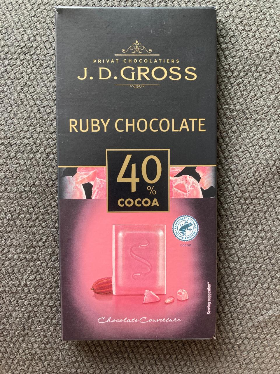 Képek - Ruby chocolate J. D. Gross