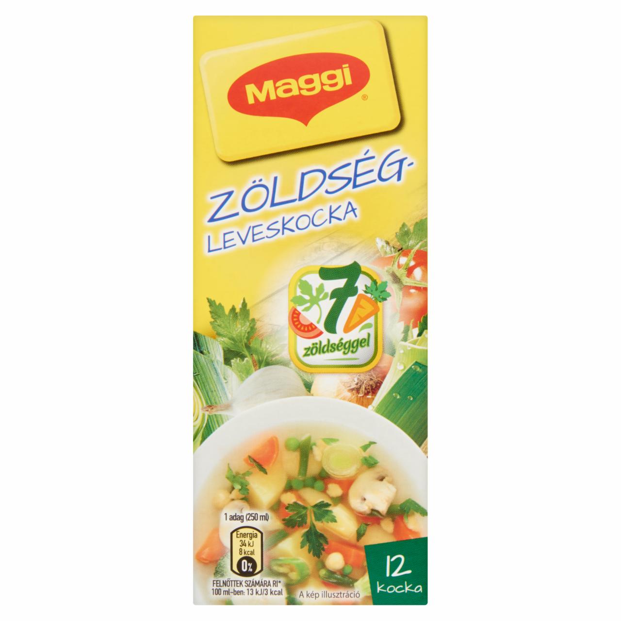 Képek - Maggi Zöldségleveskocka 120 g