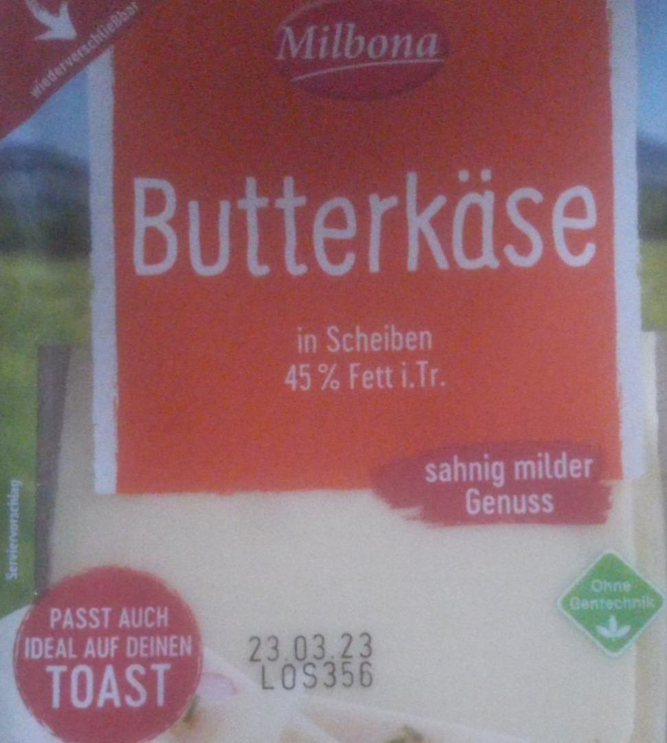 Képek - Milbona Butterkäse in Scheiben 45% Fett i.Tr. 400g