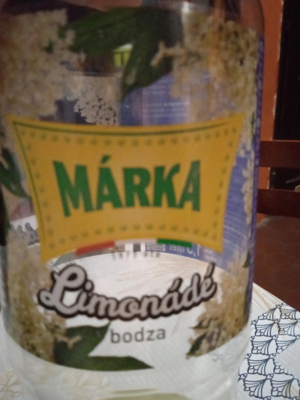 Képek - Márka Limonádé bodza ízű energiamentes szénsavas üdítőital édesítőszerekkel 1,5 l