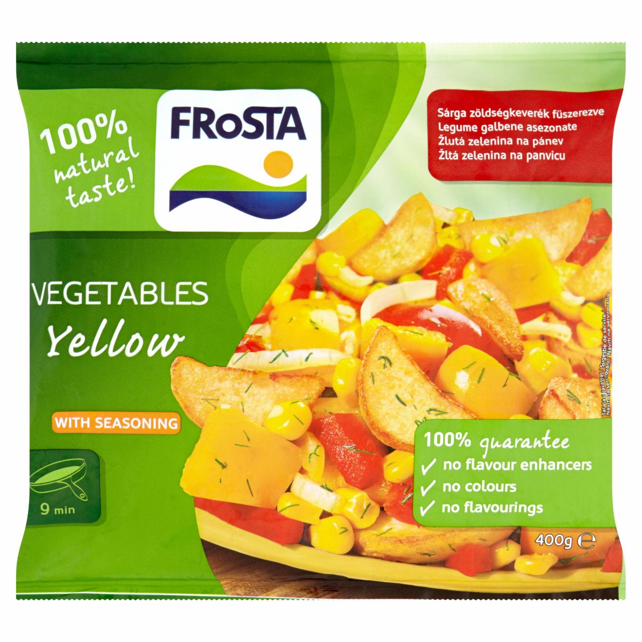 Képek - FRoSTA gyorsfagyasztott sárga zöldségek keveréke kaporral 400 g