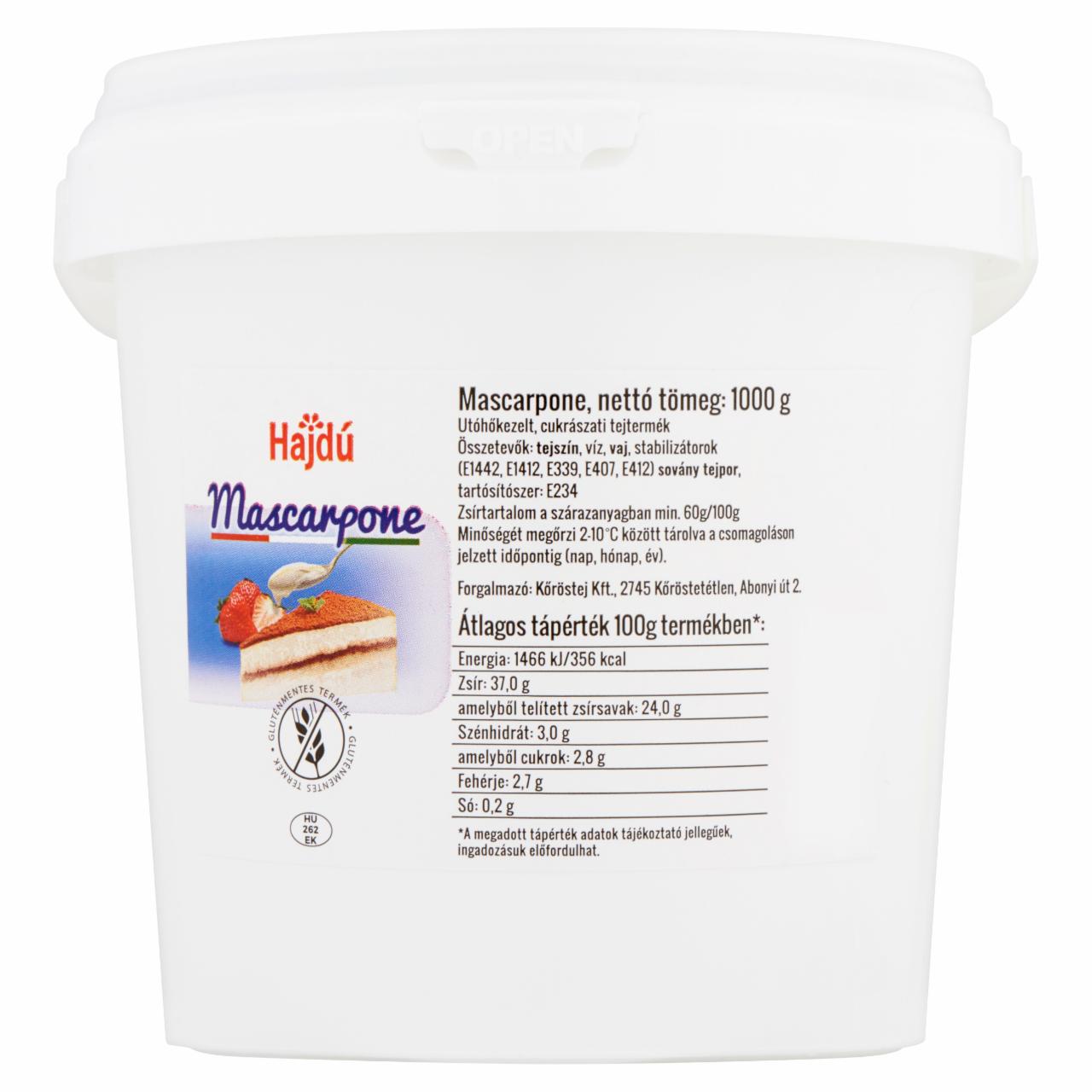 Képek - Hajdú mascarpone 1000 g