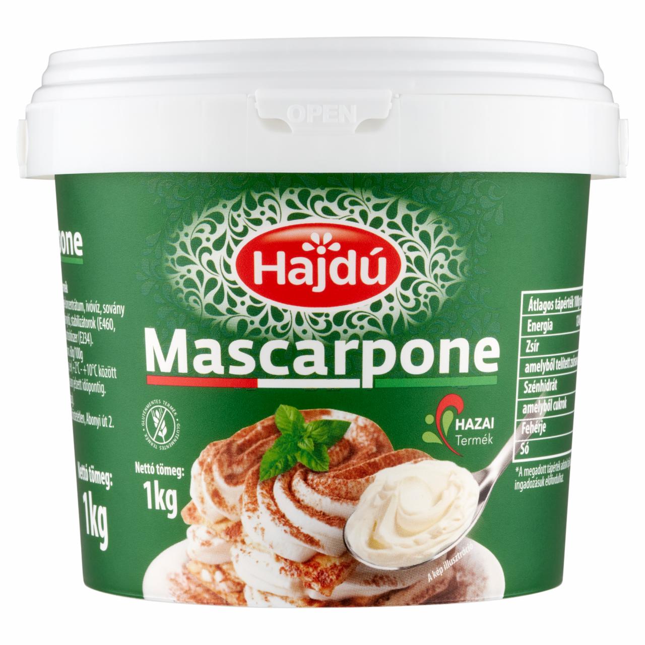 Képek - Hajdú mascarpone 1000 g