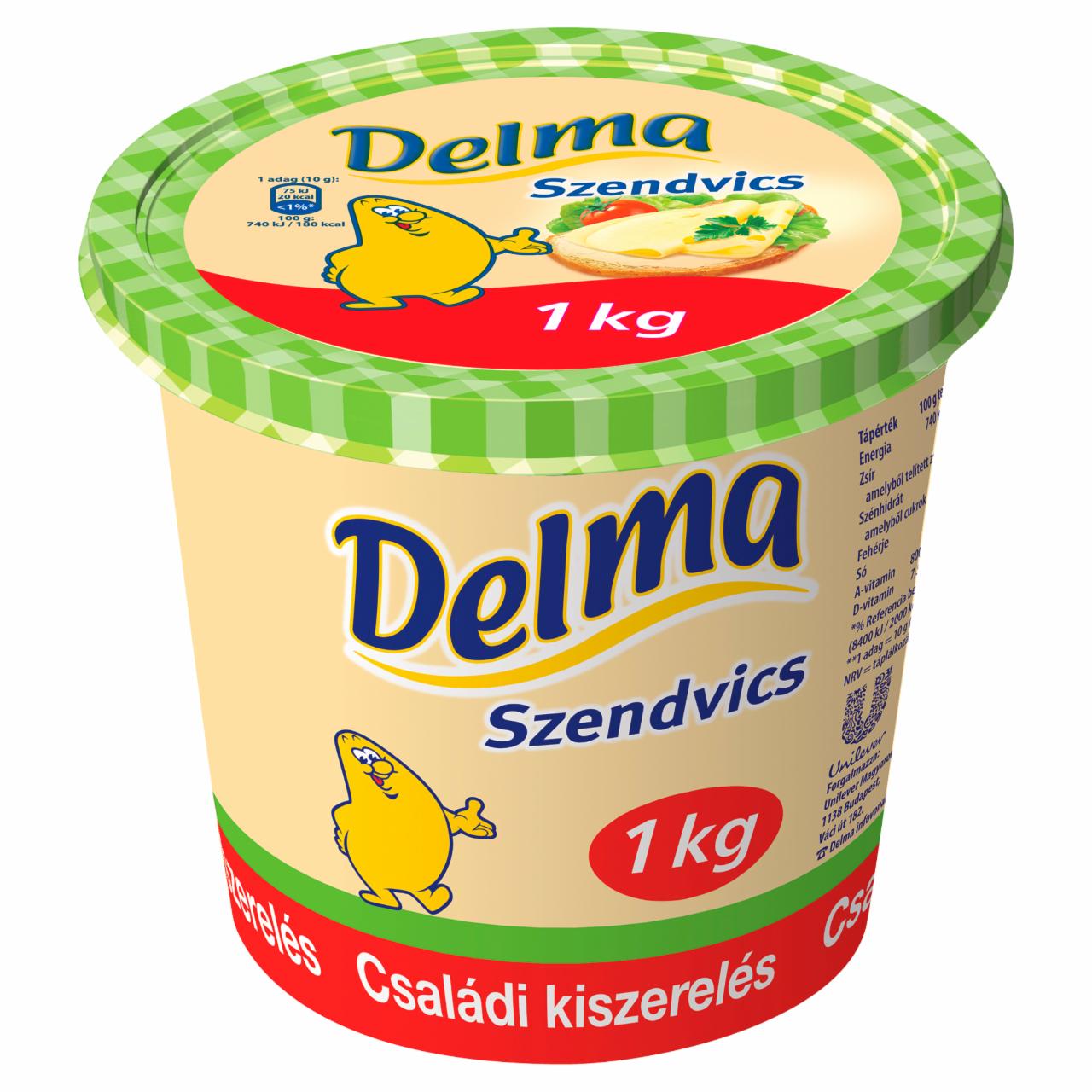 Képek - Delma Szendvics 20% zsírtartalmú margarin 1 kg