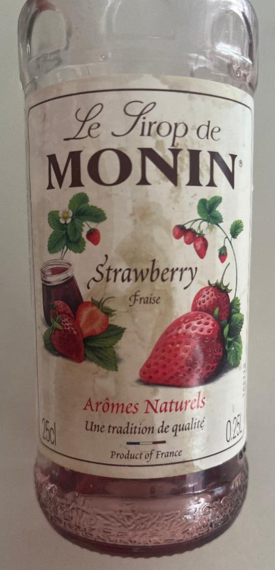 Képek - Fraise Strawberry Le Sirop de Monin