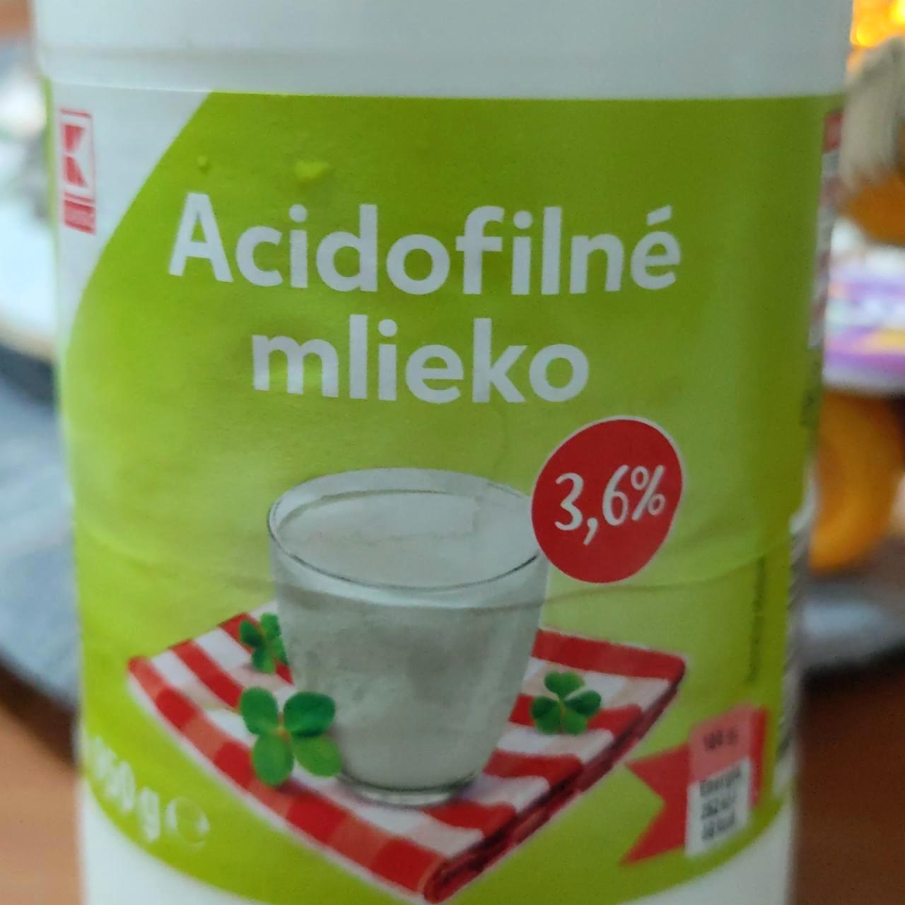 Képek - Acidofilné mlieko 3,6% K-Classic