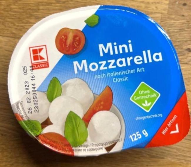 Képek - Mini Mozzarella K-Classic