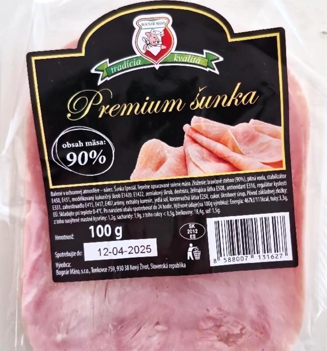 Képek - Premium šunka 90% Bognár mäso