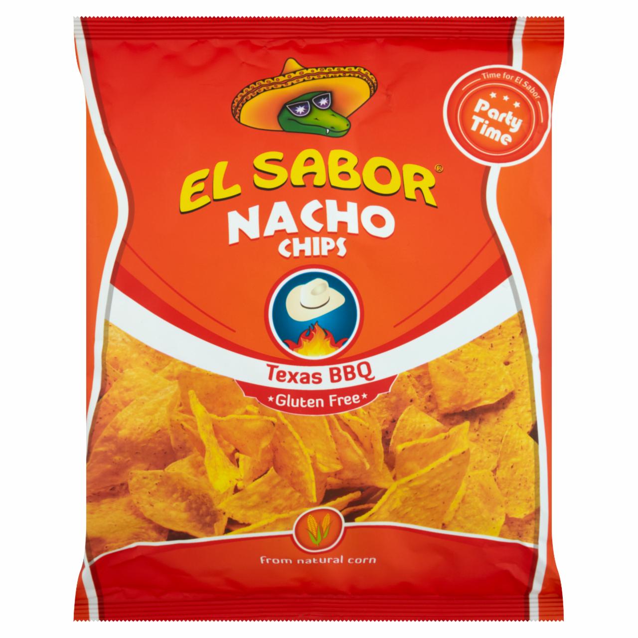 Képek - El Sabor nacho chips barbeque ízesítéssel 225 g