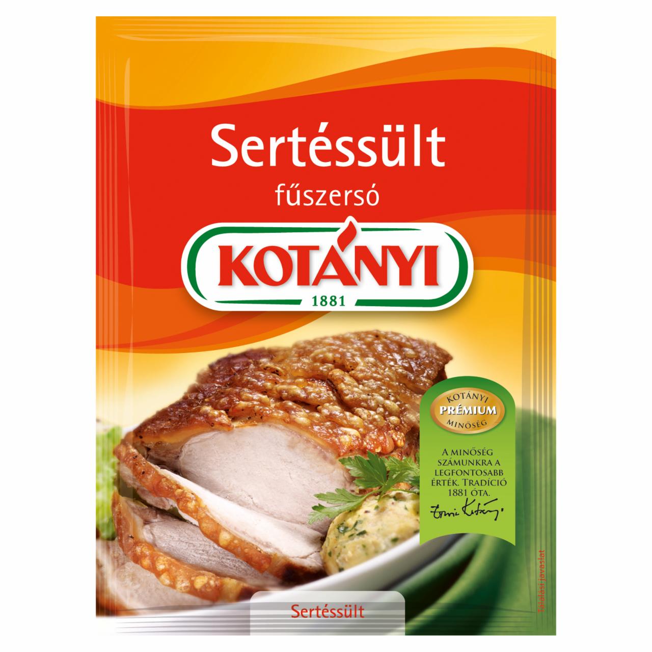 Képek - Kotányi sertéssült fűszersó 30 g